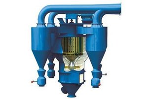 Hocheffizienter Doppelrotor-Pulverseparator Ultrafeiner Pulverklassierer Zementpulver-Separator Passend zur Kugelmühle - Product Image 3