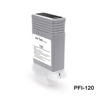 Cartouche d'encre compatible PFI-120 de 130 ml pour Canon ImagePROGRAF TM-200 TM-205 TM-300 TM-305 V1.2 avec puce décodée, Plug & Play