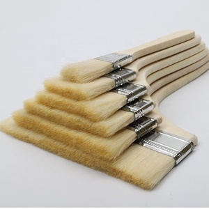 TGS Offre Spéciale – Ensemble de pinceaux industriels à poils naturels pour <span class=keywords><strong>peinture</strong></span> murale avec manche en bois, personnalisable OEM - Product Image 6