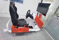 Simulateur de conduite automobile pour auto-école