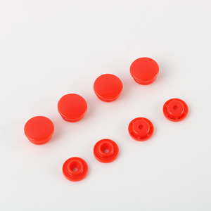 Rond Sans Nickel Fantaisie <span class=keywords><strong>Vêtements</strong></span> Caché bouton pression en plastique 12mm - Product Image 5
