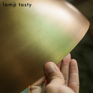 Lamp Tasty Brass Pendant <b>Light</b> Round Single Head Led Home <b>Lighting</b> For Kitchen Dining Room Study Bar Coffee Shop - Product Image 3