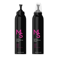 Mousse capillaire revitalisante sans rinçage, légère, non grasse, nourrissante, démêlante, douce et lissante pour tous types de cheveux, vente en gros
