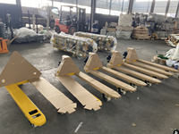 Fabricant chinois de chariots à palettes manuels de haute qualité, capacité de levage de 3000 kg