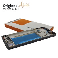 Nouveau pack de service LCD d'assemblage d'origine mi13T pour Xiaomi Mi 13T pièces réparées de téléphone portable LCD avec boîtier de cadre
