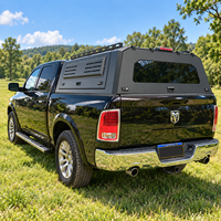 Auvent de camion en aluminium pour Toyota Hulix/ Tacoma/ Tundra/ Ford F-150 2021-2026 Super Crew 5.5ft Bed avec 3 portes