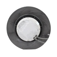 Ventilador Centrífugo EC de Alta Eficiencia de 250 mm, Control de Velocidad 0-10 VCC/PWM/RS485, Ventilador de Curva Inversa para Purificador de Aire HVAC
