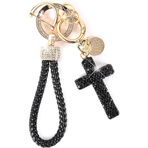 Llavero de Corazón Brillante de Primera Calidad con Diamantes de Imitación, Soporte para Llaves, Accesorios de Lujo para Llavero de Coche, Envío Rápido - Product Image 1