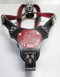 Nuevos collares de cuerpo de cuero súper genuino Collar de perro de producción especial Precio Producto de rendimiento Collar de perro - Product Image 2