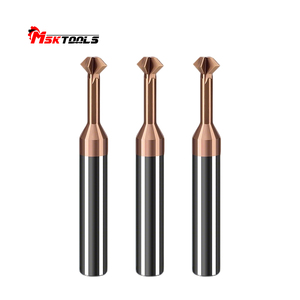 Herramienta de Biselado de 90 <span class=keywords><strong>Grados</strong></span> de Carburo de Tungsteno de Alto Rendimiento, Fresa CNC con Recubrimiento Duradero - Product Image 3