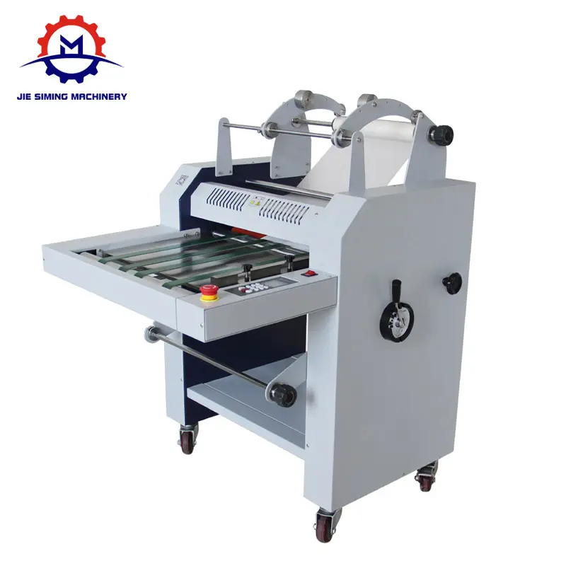 Multi-Fucntion Warm En Koud Automatische Plastic Film Laminator Machines A0 A1 A2 A3 A4 Roll Lamineren Machine