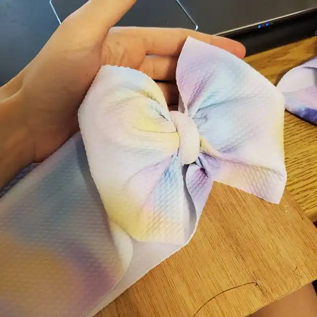 Tie-Dye Baby Headwrap Bow fabric bullet liverpool fabric for bow making