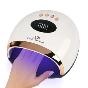 Manufacturer wholesale Professional wireless dual light T12 158W uv lamp for nails led nail lamp cordless for salon manicure