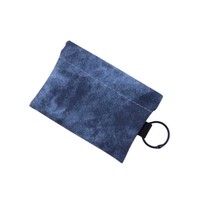 Nouvelle pochette portable tendance, petite pochette à offrir, porte-cartes, porte-monnaie avec porte-clés, pochette de maquillage en denim, pochette cosmétique, logo personnalisé