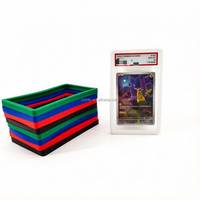 MILAIYOU Porte-cartes de crédit et passeport minimaliste en silicone personnalisable avec blocage RFID, impression par transfert thermique/sérigraphie/laser