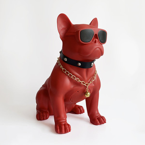 Bulldog Dog hình mini Loa vui Puppy búp bê âm nhạc loa không dây dễ thương đồ chơi động vật Loa - Product Image 6