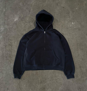 Conjunto de Sudadera con Capucha y Pantalones Deportivos de Felpa Francesa de Algodón Personalizados de Alta Calidad, Corte Holgado, Estilo Oversize, con Cierre y Bolsillos, para Hombre - Product Image 4