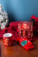 2025 nouvelles tasses en céramique série de noël père noël tasses à café en céramique cadeaux de noël