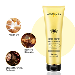 Set per la Cura dei Capelli con Olio di Argan: Shampoo, Balsamo e Maschera Idratante e Riparatrice per Capelli Secchi - Product Image 4