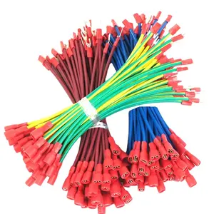 定制电缆设计组件250连接器至Y快速连接传输线叉端子线束