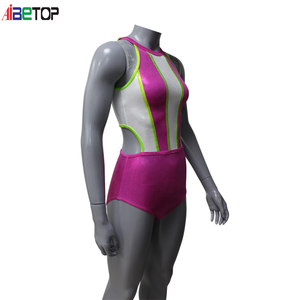 Costume <span class=keywords><strong>de</strong></span> gymnastique <span class=keywords><strong>artistique</strong></span> personnalisé, compétences pour le <span class=keywords><strong>patinage</strong></span> <span class=keywords><strong>artistique</strong></span>, le ballet, design professionnel gratuit, broderie scintillante, respirant - Product Image 3