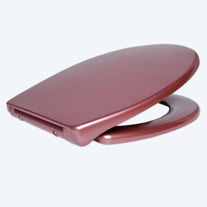 Personnalisé couleur rose paillettes mat siège de toilette - Product Image 2