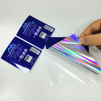 Muestra Gratuita de Etiquetas Adhesivas Plateadas Brillantes a Prueba de Agua para Cajas de Bebidas, Etiquetas Lisas para Impresión Láser en Stock