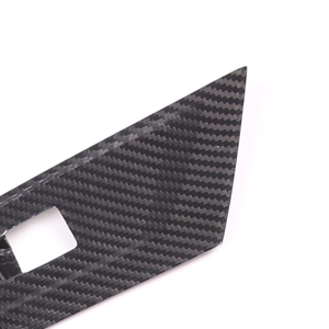 Aksesoris Interior serat karbon asli untuk BMW 4 Series G22 G23 G26 2020-2024 penutup Panel pintu mobil tombol jendela bingkai lis - Product Image 3
