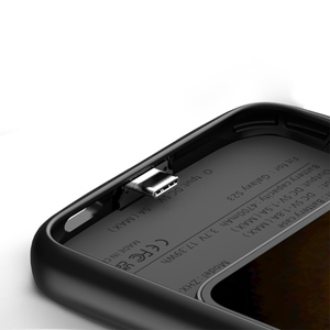 Custodia per batteria da 4700mAh con Power Bank Wireless a prova di caduta in Silicone per caricabatterie per telefono Ultra portatile <span class=keywords><strong>Samsung</strong></span> S23 Plus - Product Image 2