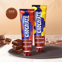 Gel blanchissant pour les dents au chocolat, saveur chocolat, 120g, vente en gros, personnalisé, haleine fraîche, dentifrice blanchissant pour les dents