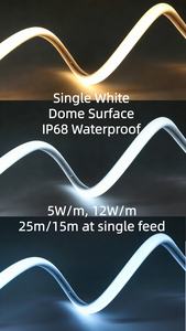 Barre lumineuse LED néon flexible IP68 résistante aux intempéries 24V USB Vibey Ra90 pour villa, bureau, parc, <span class=keywords><strong>gratte</strong></span>-<span class=keywords><strong>ciel</strong></span> - Product Image 3