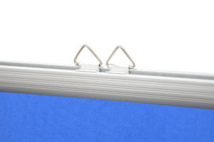 Tableau d'affichage mural en tissu avec cadre en aluminium pour bureau et maison - Product Image 2