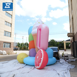 Customized Inflatable Fruit Ice Cream Combination Giant Inflatable <strong>Dessert</strong> Combination Inflatable Advertising Decoration Model - Product Image 3