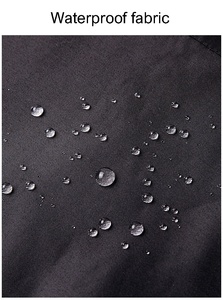 DUOLAI सफाई लबादा खाना पकाने कमर कपास पॉलिएस्टर काले यूनिसेक्स महिलाओं बनियान प्लस आकार डबल पक्षीय मोची एप्रन - Product Image 3