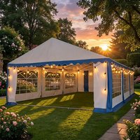 Tentes de réception de luxe robustes 10x20m pour événements extérieurs, mariages, expositions, sports, fêtes, avec structure en PVC double couche résistante aux UV