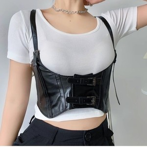 <span class=keywords><strong>Ceinture</strong></span> pour femme de <span class=keywords><strong>grande</strong></span> <span class=keywords><strong>taille</strong></span>, vente directe d'usine, élasticité serrée, style sangle, pour la présentation de la poitrine, avec décoration de chemise et de jupe - Product Image 2