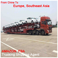 Services de transport multimodal, transport routier FOB DDU DDP, agent d'expédition express FBA vers les États-Unis/le Japon/l'Australie/le Singapour/le Thaïlande/le Malaisie