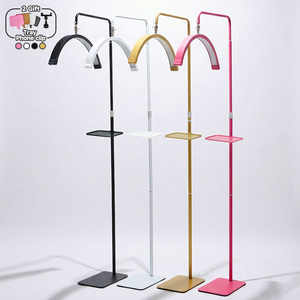 <span class=keywords><strong>Lampe</strong></span> demi-<span class=keywords><strong>lune</strong></span> <span class=keywords><strong>personnalisée</strong></span> OEM ODM pour extensions <span class=keywords><strong>de</strong></span> cils, éclairage <span class=keywords><strong>de</strong></span> sol pour salon <span class=keywords><strong>de</strong></span> beauté avec plateau pour salon <span class=keywords><strong>de</strong></span> cils, petite série - Product Image 1