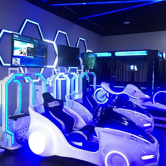 Multiplayers 9D thực tế ảo đua xe máy trò chơi máy đua xe lái xe mô phỏng VR động cơ xe đạp giả lập