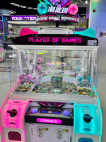 Simulateur d'excavatrice 4 joueurs : Machine de jeu interactive avec manettes mécaniques pour enfants