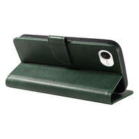 Funda Tipo Cartera de Cuero PU para iPhone 16E - Funda con Soporte, 3 Ranuras para Tarjetas, Cierre Magnético y Carcasa Antigolpes