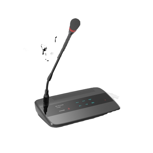 Full Digital Audio Conference System Professional Conference Equipment Digital Meeting Chairman Mic Wireless Microphone System