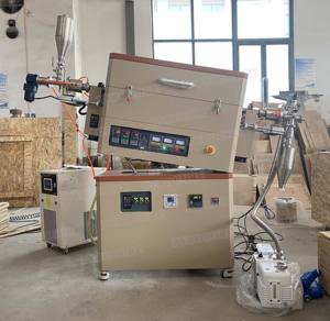 ที่กำหนดเองเตาห้องปฏิบัติการเหล็ก/ควอตซ์/คอรันดัมหลอดโรตารีเอียงสูญญากาศเตาท่อราคาที่มีและไหลเมตรและหน้าแปลน - Product Image 2