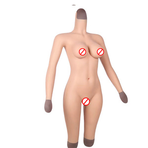 Prótesis <span class=keywords><strong>de</strong></span> Senos <span class=keywords><strong>de</strong></span> Silicona <span class=keywords><strong>de</strong></span> Medio Cuerpo, Senos Falsos Grandes, Copa <span class=keywords><strong>de</strong></span> Senos, Vagina, Body para Cosplay, Drag Queen, Transgénero, Travesti - Product Image 2