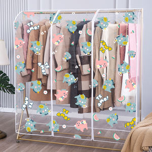 Einfache Kleiderschrank-Abdeckung zum Aufhängen, Staubschutz für Kleiderständer - Product Image 3