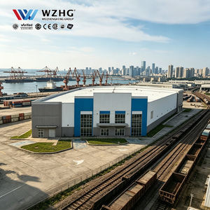 Distribution Warehouse Building Commercial Cold Storage Facility Metal <b>Frame</b> <b>Plant</b> Bulk Supply Pre Engineered Workshop - Product Image 1