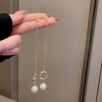 Anting-anting Gaya Metalik Modis, Laris Manis, Mewah, Meniruskan Wajah, Tampilan High-end