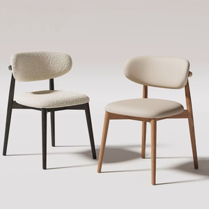 <span class=keywords><strong>Ensemble</strong></span> <span class=keywords><strong>table</strong></span> <span class=keywords><strong>et</strong></span> chaises de salle à manger en bois de frêne massif au design <span class=keywords><strong>scandinave</strong></span> moderne Mobilier pour maison hôtel restaurant avec dossier de tabouret en rondins - Product Image 2