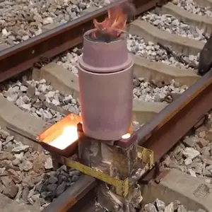 High Quality Welding Process Welding Thermite Rail Welding For Railroad Using