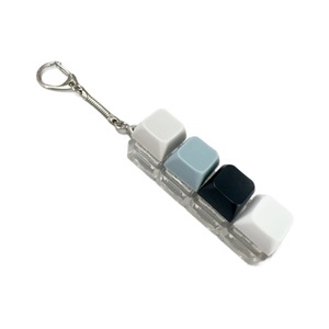 Porte-clés Fidget Lumineux et Coloré 4-en-1 avec Bouton de Décompression, Clavier Anti-Stress, Cadeau Fidget, <span class=keywords><strong>Keycaps</strong></span> de Clavier Personnalisés - Product Image 5